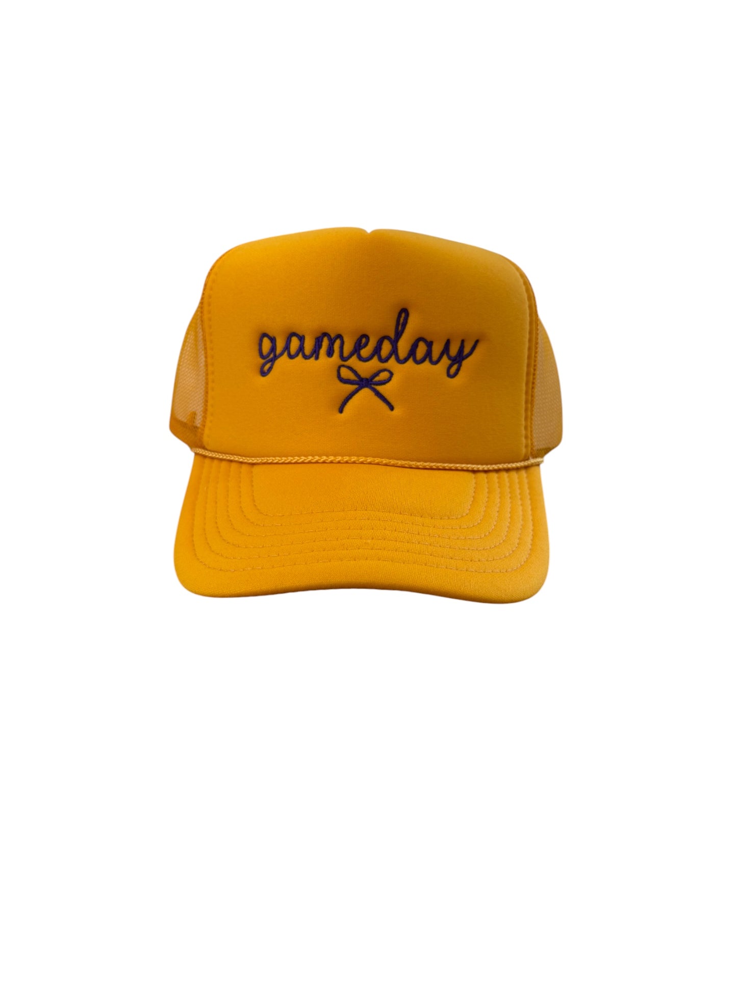 Gold Gameday Embroidered Hat