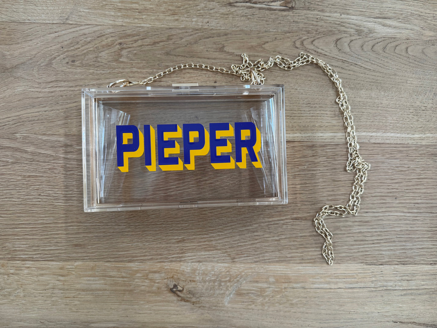 Pieper Clear Game Day Purse