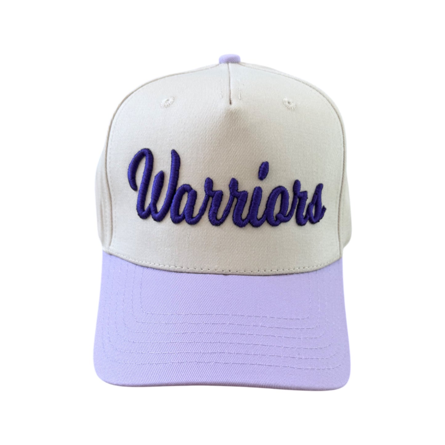 Warriors Purple bill Throwback Cap