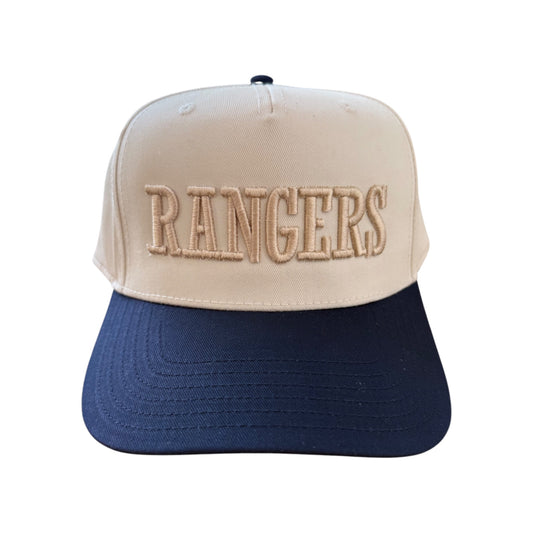 Rangers Two-Tone Puff Hat