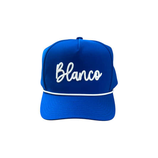 Blanco 3D Embroidery Rope Hat